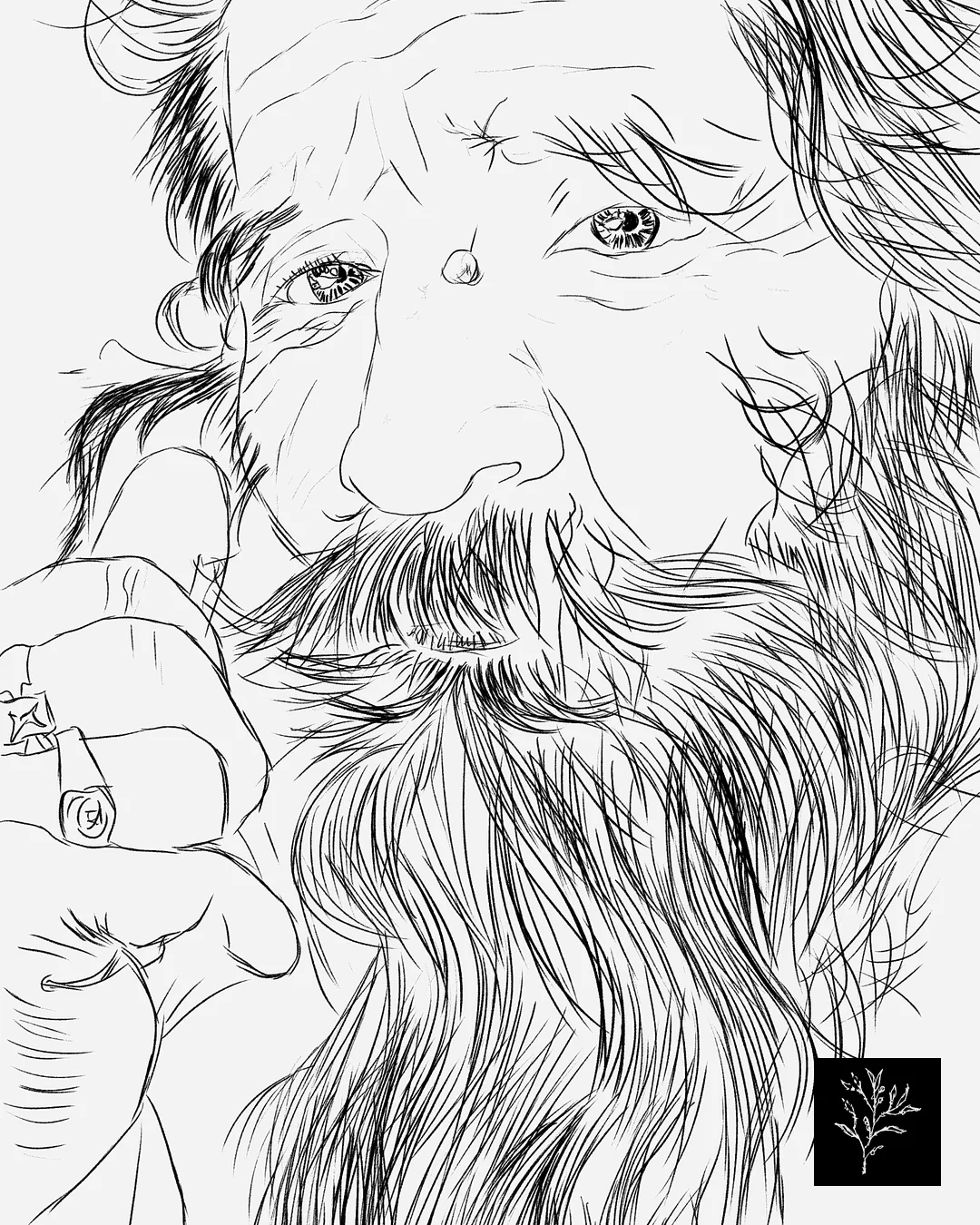 Ilustração em nanquim nº 73